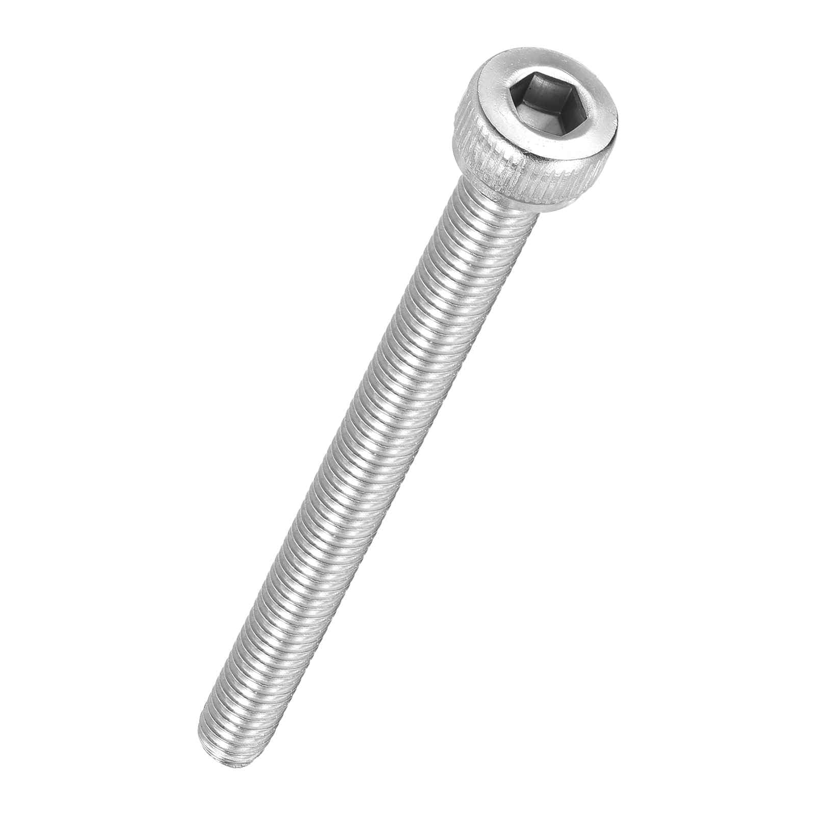 Kozelo 30pcs Socket Head Cap Screws - [M4-0.7 x 45mm] 304 Stainless Steel Allen Socket Drive for Electrical Motor 3D Printing Fan Engine Replacement Use, Silver — image 1