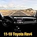 Yeeoy Dashboard Mat Sun Cover Pad Dash Mat Fits 2014 2015 2016 2017 2018 Toyota Rav4