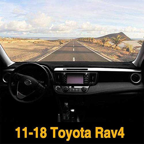 Yeeoy Dashboard Mat Sun Cover Pad Dash Mat Fits 2014 2015 2016 2017 2018 Toyota Rav4