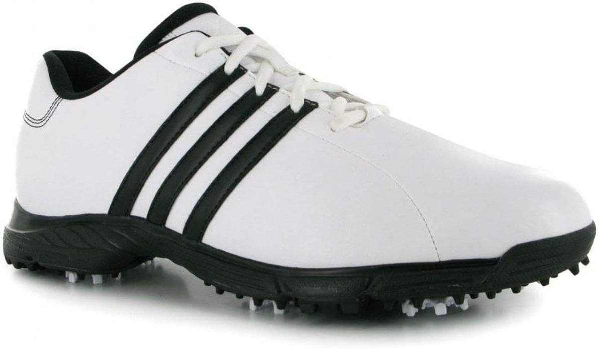 adidas Chaussures de golf pour Hommes 12 UK Large blanc Amazon.fr