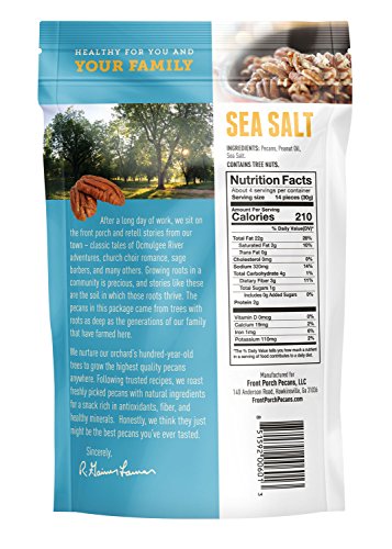 All Natural Roasted Pecans - Pack of 4 (Sea Salt) - Image 3