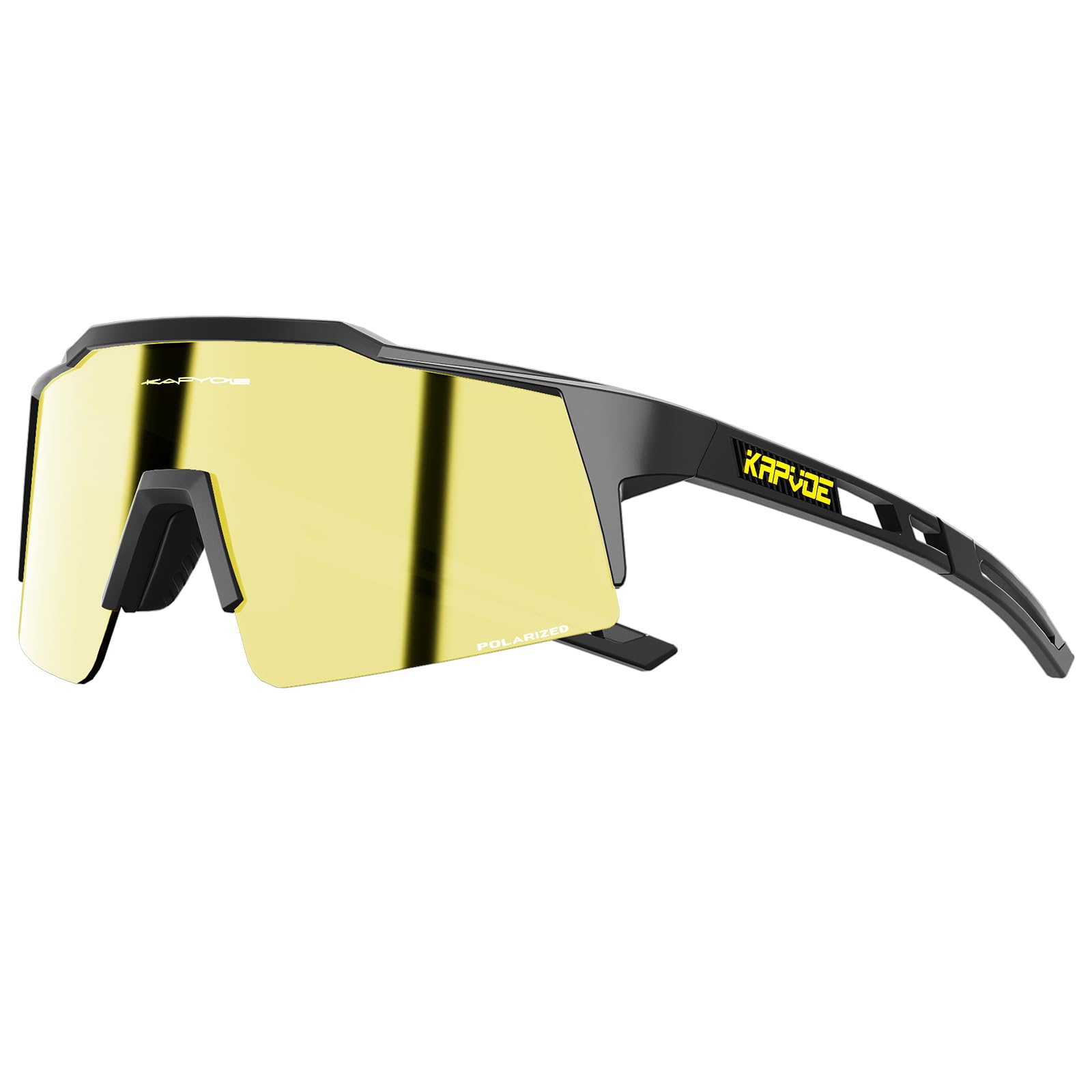 KAPVOE Polarized Sunglasses UV Protection for Women Men Cycling Sunglasses TR90 Frame MTB Running Mountain Bike Glasses Riding Baseball Bicycle 14