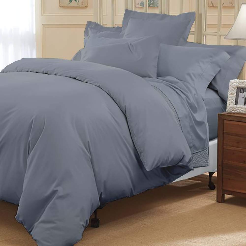 Bunny's Home Dark Grey Duvet Cover Set Twin/Twin XL