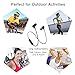 YYQ Bluetooth Headphones Wireless Sports earphons Sweat-Proof Noise-Canceling Earbuds with magnetic and Built-in Mic Headset