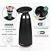 Automatic Sensor Soap Pump, Wimaha Countertop Soap Dispenser, IR Infrared Touchless Auto Soap Dispenser for Bathroom, Kitchen, Adjustable Dispensing Volume, Large Capacity 11oz, Black