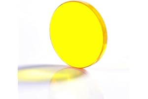 CNCOLETECH CO2 Laser Lens Dia:12mm FL:2" or 50.8mm Laser Mirror CVD ZnSe Focus Focal Lens K40 Lens for CO2 Laser Engraving Cutting Engraver/Cutter 40W-200W