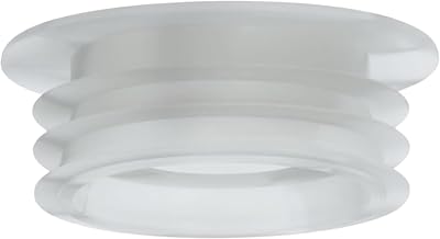 PlumbEZ Universal Clear Pipe Inlet Pan Connector Flush Cone Seal