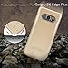 Galaxy s6 Edge Plus Battery Case - BIGFOX External Charger Case for Samsung Galaxy S6 Edge Plus - [4200mAh] S6 Edge Plus Ultra Slim Rechargeable Portable Charger Cover Case Power Bank Case (Gold)