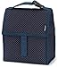 PackIt Freezable Lunch Bag with Zip Closure, Micro Dot