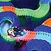 Ontel Magic Tracks Rescue - 2 Race Cars & 10' of Flexible, Bendable Glow in The Dark Racetrack - As Seen on TV