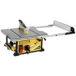 DEWALT 10-Inch Table Saw with Rolling