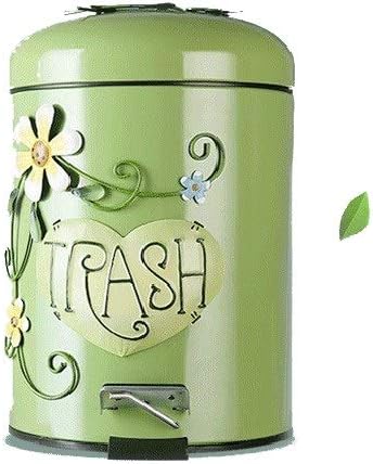 GHMOZ Bote de Basura de baño con Tapa Hogar Sala de Estar Dormitorio
