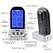 Wireless Remote Digital Meat Thermometer Dual-Probe Stainless Steel Cooking Food Kitchen Timer, Maison-Market