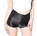 Sugar Pocket Women's Shorts High Waisted Hot Pants Small (Black)