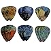 Creanoso Vincent Van Gogh Guitar Picks - Celluloid Medium 12 Pack - Starry Night Sunflowers Cafe - Best Stocking Stuffer Gifts for Men Women Guitarist Accessories