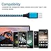 USB Type C Charger Cord, HUHUTA 3 Pack 6Ft Nylon Fast USB C Charging Cable Replacement for Samsung Galaxy Fold S10 Note 9 8 S9 Plus, LG G6 G7 V30 V20, Moto G6 Play, Google Pixel XL 3/3 XL