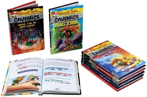 Geronimo Stilton - Cavemice Set Of 8 Books