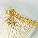 18K Gold Plated Noble Women's Bracelets New Design Heart Pendants Bangle (Style 1)