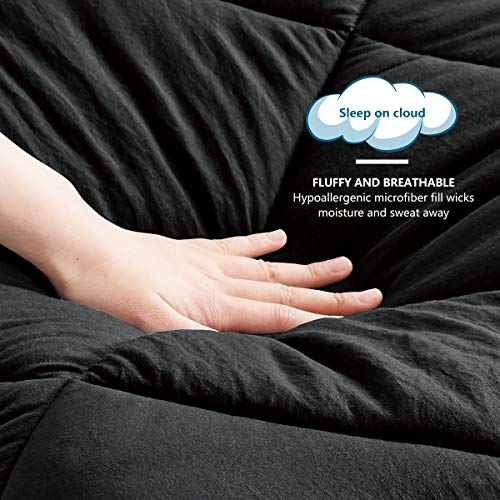 3 CozyLux+Reversible+Comforter+Lightweight+Alternative