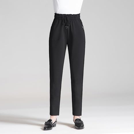 Momo Pantalones Ocasionales Flojos De Gran Tamano De Verano De