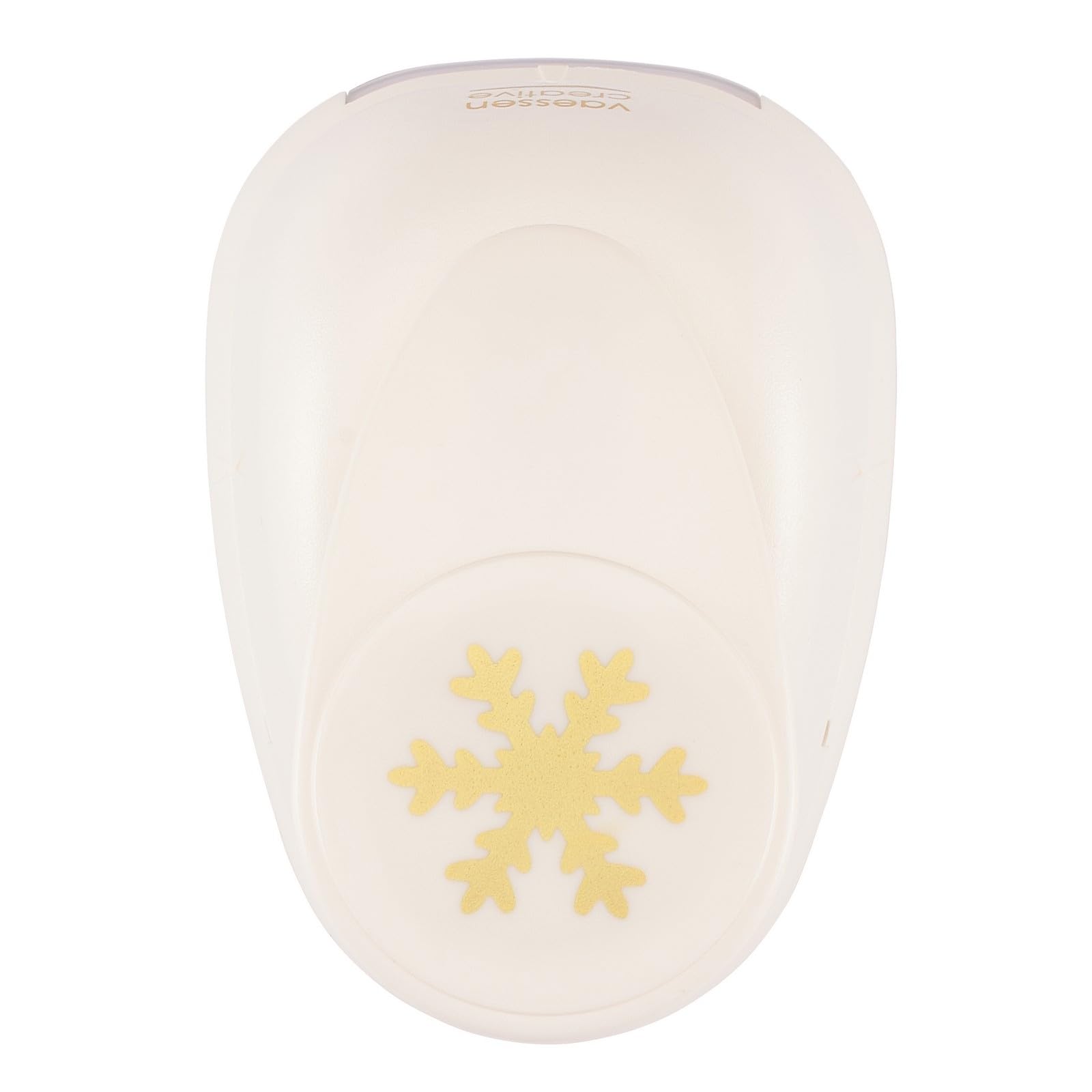 Vaessen Creative Craft Paper Punch - Snowflake - 3,3 x 3,8 cm - Circle Cutter for Crafting and Card Making