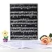 Music Folder Piano Score Folder MusicFolder Storage Holder,A4 Size Folder,40 Pockets,Musician Recommended Sheet Music Folder