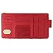 AUDEW Multi-function Car Visor Organizer Pouch, Card Storage Holder, Sun Shade Pouch Bag, CD Storage for Auto Vehicle Truck Red