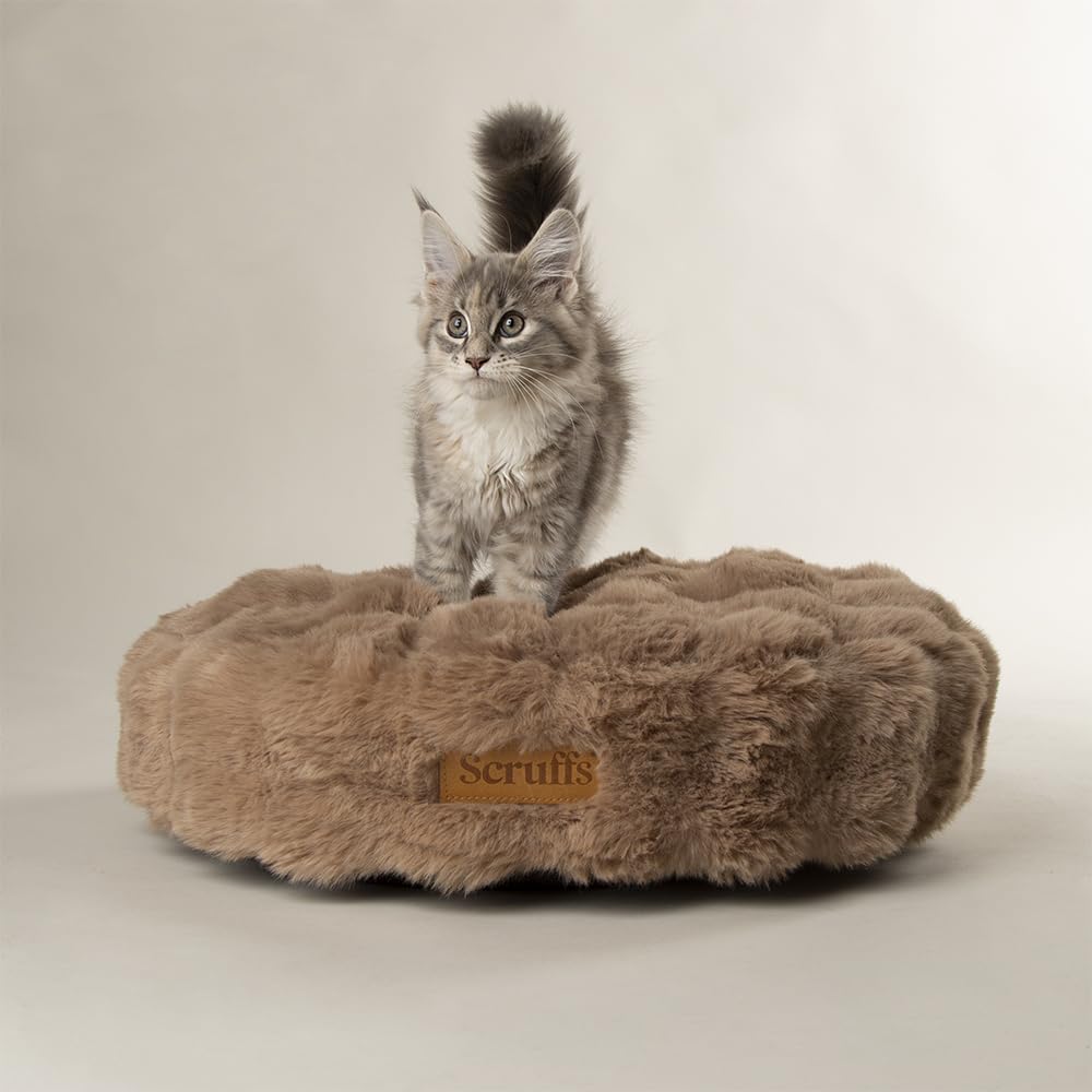 Scruffs Luxury Alpine Round Small Dog or Cat Cushion (S)