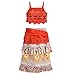 Disney Moana Costume Kids Size 5/6 Multi