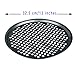 CENZ Nonstick Pizza Vented Pan,Teflon Carbon Steel Crispy Pizza Pan with Holes-13 Inch