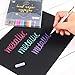 Dyvicl Metallic Markers Metallic Brush Pens for Black Paper, Rock Painting, Halloween Pumpkin, Adult Coloring, Brush Lettering, DIY Art Crafts, Scrapbooking Supplies