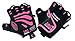 Women Gym Gloves Protect Your Hands & Improve Your Grip - Pink & Black Weightlifting Gloves - Easy to Pull On & Off - Adjustable Fit (Pink, Medium)