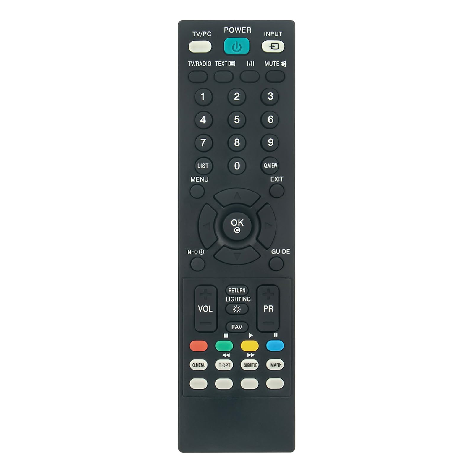 AULCMEET AKB33871424 Replacement Remote Control Compatible with LG 4K OLED Smart TV M1962D-PC M197WDP M2062D M2362D-PZ M2362DL M237WDP M2762D M227WDL M227WDP M2362D M2762DL