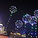 Party Chrismas Wedding Decor Balloon, Luminous Glow Led Transparent Balloon Flashing Colorful Light For Halloween Christmas Birthday New Year Party Decoration Layout-6pcs