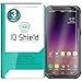 IQShield Glass Screen Protector Compatible with Samsung Galaxy S8 Active (3-Pack) Clear Tempered Ballistic Glass HD and Transparent Shatter-Proof Shield, 99% Touch Accuracy