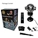 AIDERLY Christmas Halloween Music 8 Patterns Snow Projector LED Lights Indoor Outdoor Animated Rotating Snowfall Light with Remote for Landscape Xmas Decorations Stage Holiday Wedding Birthday Party