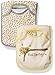 Burt's Bees Baby Baby Set Of 2 Lap Shoulder Organic Bibs, Buttermilk, One Size