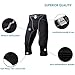EU Men's Compression Capri Base Layer Tights X-Large Black