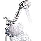 DreamSpa 1432 3-way Rainfall Shower-Head and Handheld Shower, Chrome