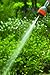 Gardena 8121 Classic Four Pattern Garden Hose Nozzle, Grey/Orange