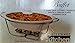 Buffet 2-Quart, Oval, Covered Casserole Dish in a Chrome Plated Warming Rack