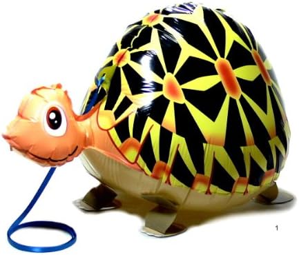 PartynBalloon â„¢ Cute Tortoise Walking Animals Pet Party Helium Balloon P0002 Mobile Phone Apps Special Edition