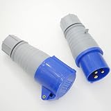 Casoter 16A 240V 3-Pin Weather Proof Industrial Plug ICE309-2 Dustproof view 9