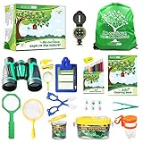 Kids Outdoor Adventure Pack - 22 pcs Outdoor Explorer Kit for Kids - Nature Exploration Set
