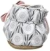 Robeez Girls' Soft Soles, Traditional Silhouette Slip-on, Wildflowers-Grey/Pink, 0-6 Months M US Infant
