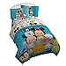 Disney Tsum Tsum 'Mash Up' Teal Microfiber 4 Piece Full Sheet Set