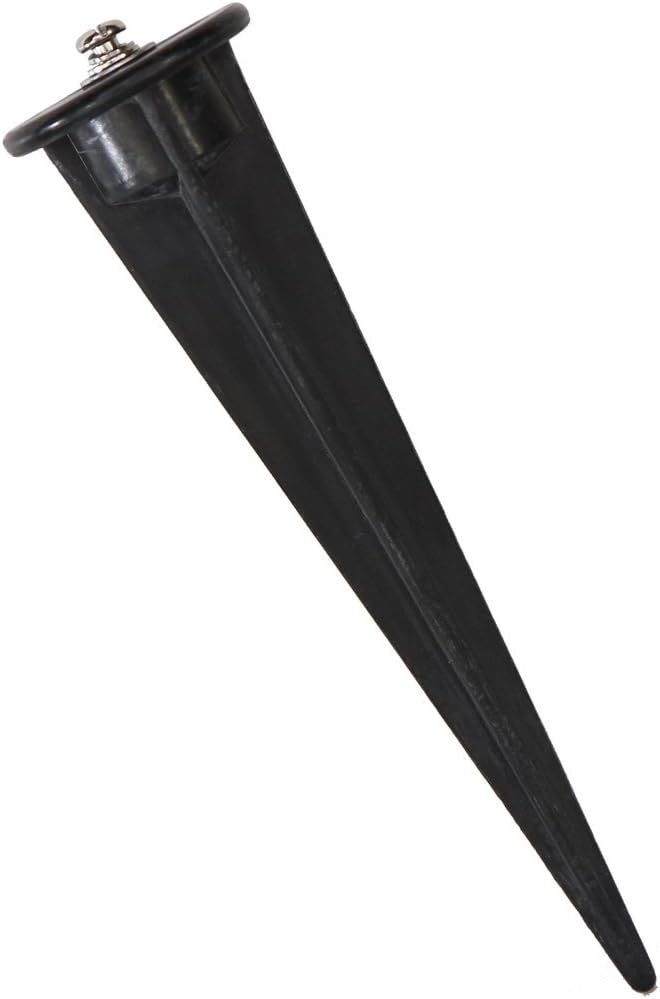 Aluminum 6.5" Ground Spike Stake - Pack of 2