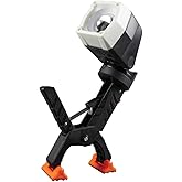 Klein Tools 56029 Work Light, LED Clamp Light Rotates 360 Degrees, Pivots 90 Degrees, Dust and Water Resistant