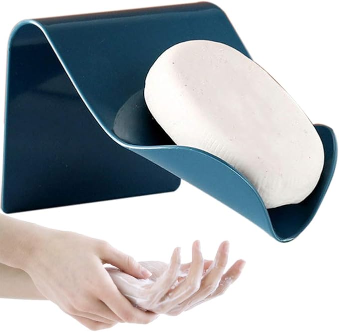 1 x wall mount, soap dish holder, drain soap dish, strong, nonmarking