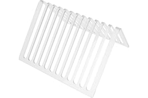 Ciieeo Vinyl Record Display Rack Triangle Shaped File Organizer for Desk Cd Storage Document Rack Magazine Holder Stylish Boo